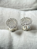 Moissanite Silver Stud