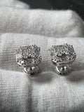 Moissanite Silver Baguette
