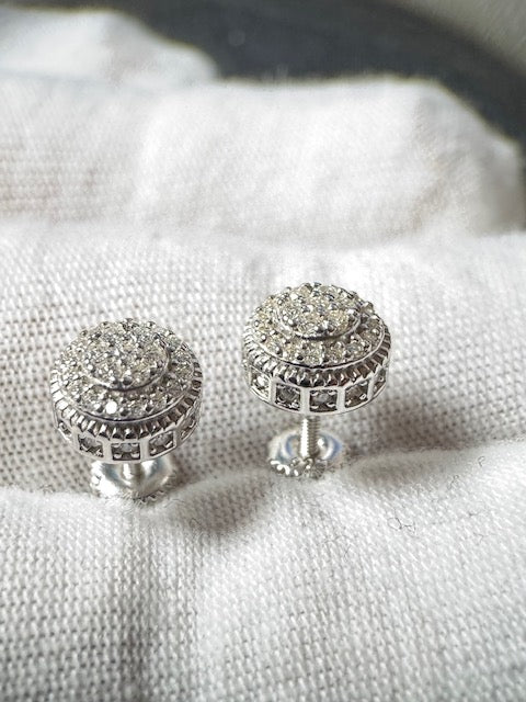 Moissanite Silver 3 Tier